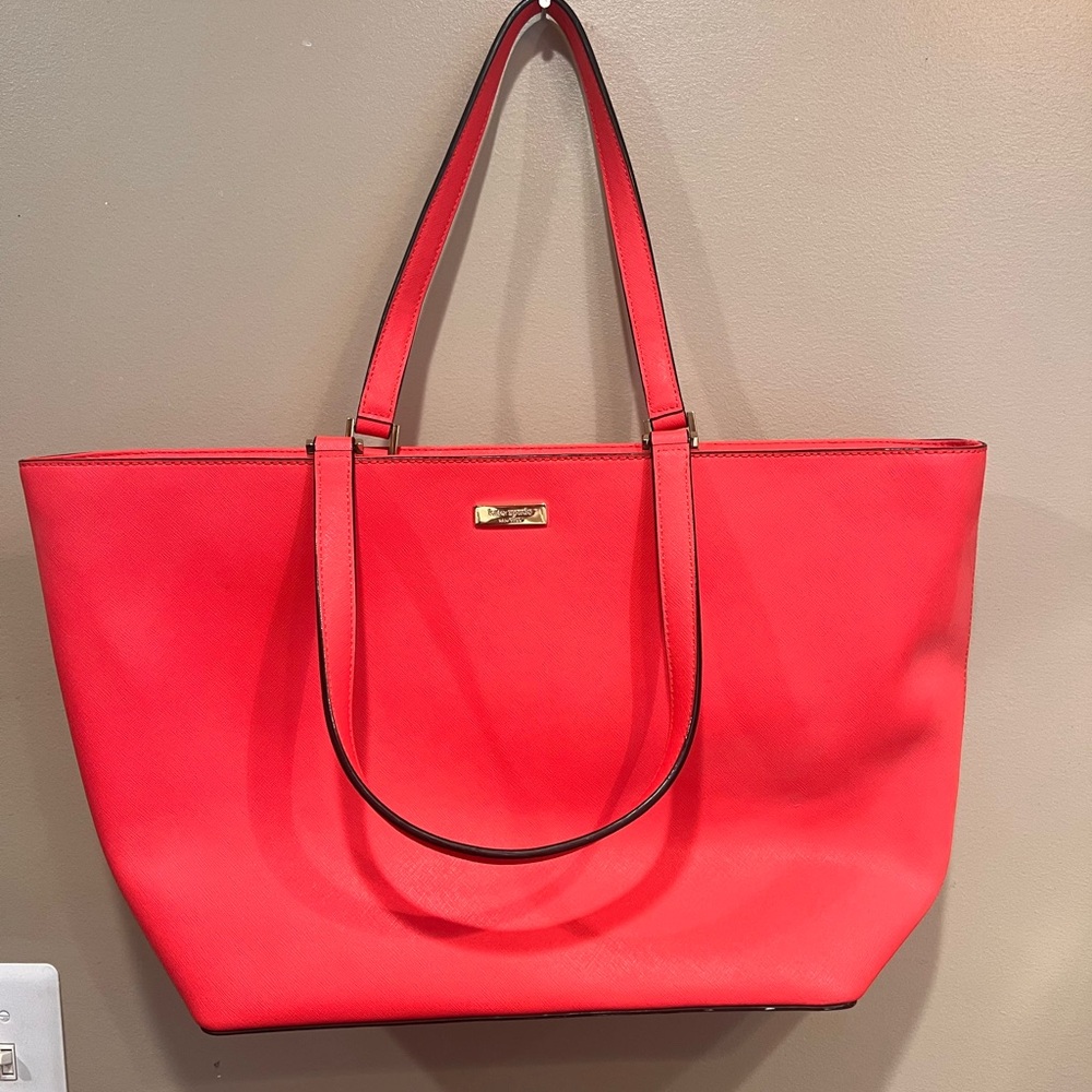 Kate Spade Newbury tote. Large. Strawberry Pink. NWOT - Picture 5 of 13